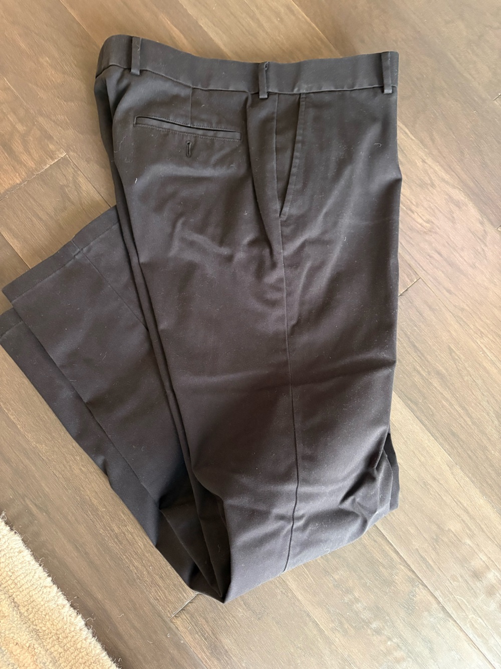 Charles Tyrwhitt Ultimate Non-Iron Slim Fit Chinos Black. Waist 36 Inseam 34.